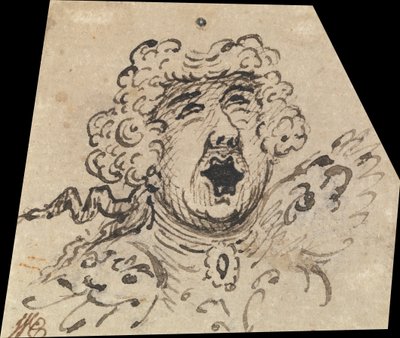 Grotesque Female Head by William Hogarth